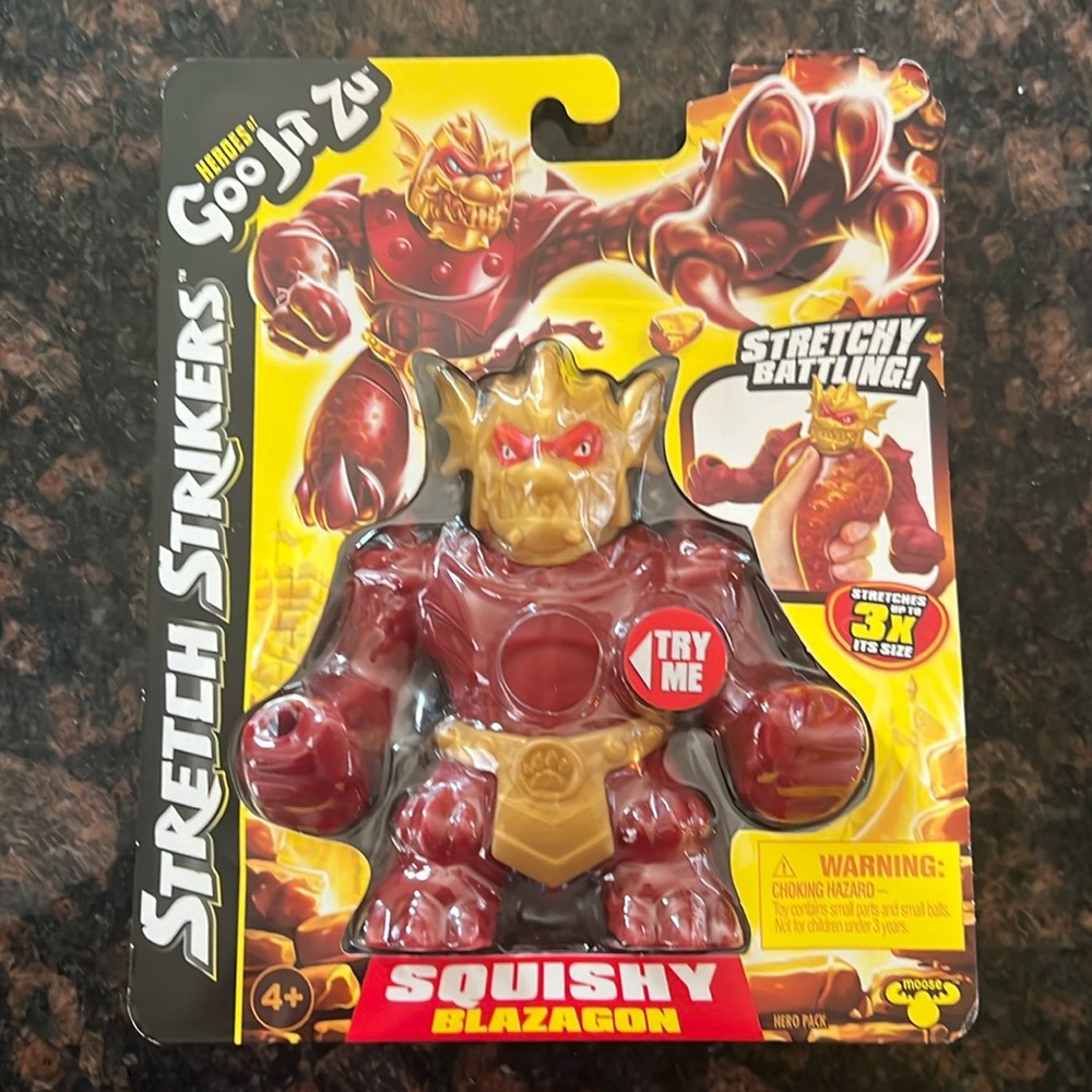 ⭐️Brand new in package Heroes of Goo jit zu squishy blazagon